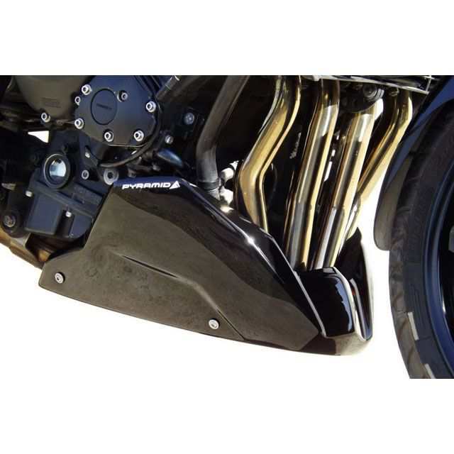 ピラミッドプラスチック FZ1 FZ1 Fazer Yamaha FZ1 Fazer Belly Pan Gloss Black 2006＞2014…