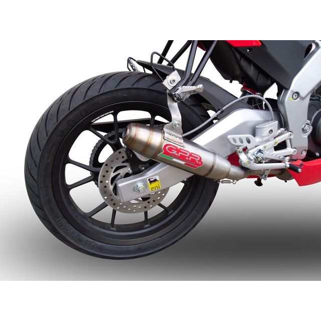 ジーピーアール GSX-R 600 K6 スリップオンエキゾーストシステム EU規格 ｜ S.111.DE G.P.R. バイクの通販は