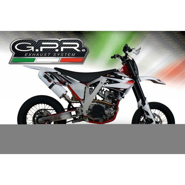 ジーピーアール CRF 450 R スリップオンエキゾーストシステム EU規格 ｜ H.85.ALB G.P.R.