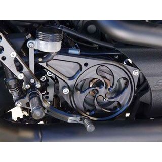 ベビーフェイス XR1200 フロントプーリーカバー カラー シルバー