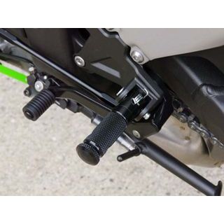 ベビーフェイス HONDA、KAWASAKI用 ユニバーサル・ステップバー カラー ブラック BABYFACE