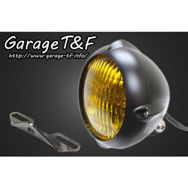 ガレージT&F バルカン400クラシック 4.5インチビンテージライト