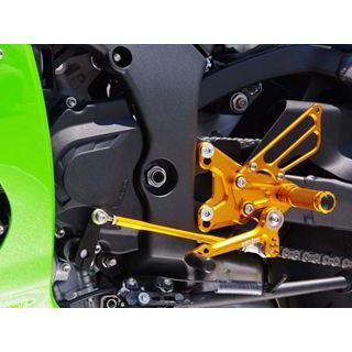 ベビーフェイス ZX10R バックステップキット カラー シルバー BABYFACE バイク