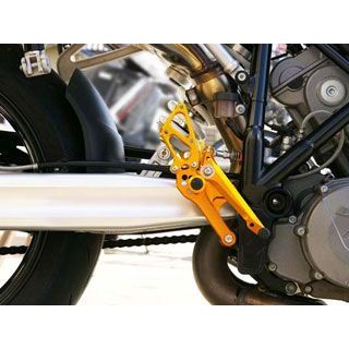 ベビーフェイス 990 SUPERDUKE/R バックステップキット カラー シルバー BABYFACE_1