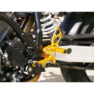 ベビーフェイス 990 SUPERDUKE/R バックステップキット カラー シルバー BABYFACE_2