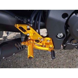 ベビーフェイス FZ1/FZ8/Fazer8 バックステップキット 仕様 ノーマルパターン カラー ゴールド BABYFACE バイク