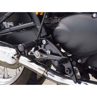 ベビーフェイス BONNEVILLE バックステップキット カラー シルバー BABYFACE バイク