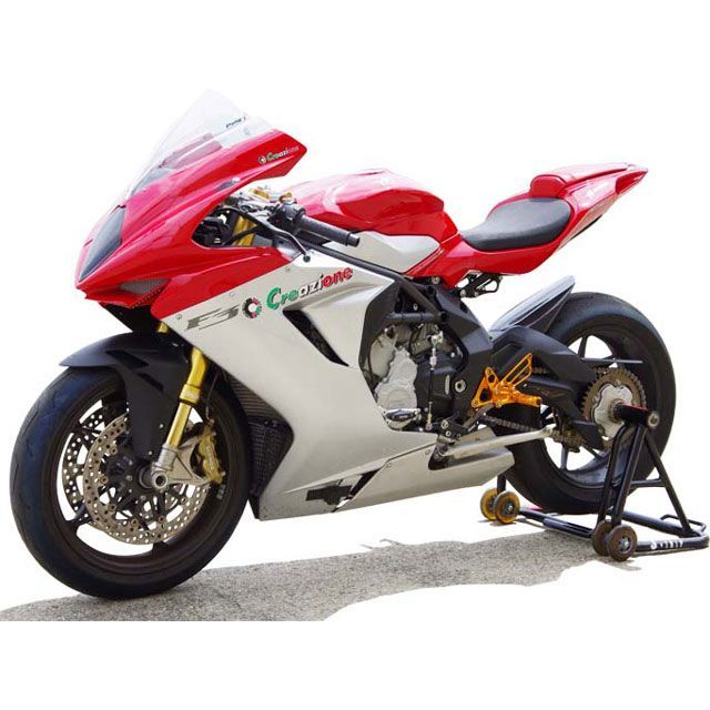 ベビーフェイス F3 バックステップキット 仕様 シフター無し カラー シルバー BABYFACE_4