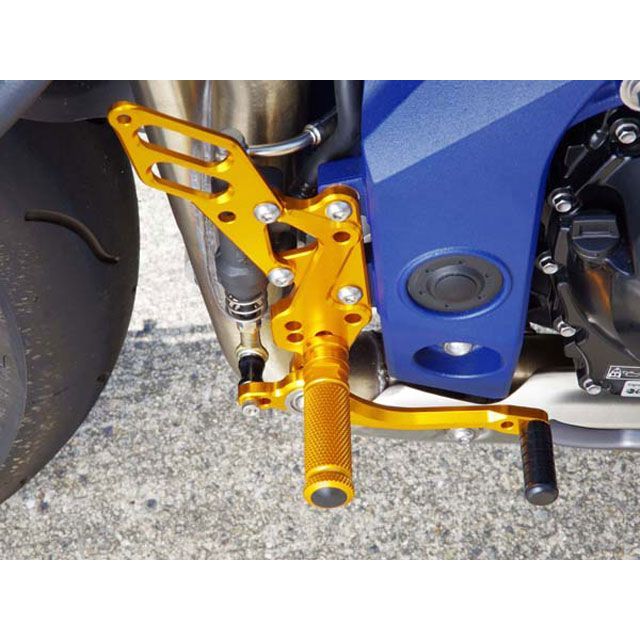 ベビーフェイス SPEED TRIPLE 1050 バックステップキット カラー ゴールド BABYFACE_1