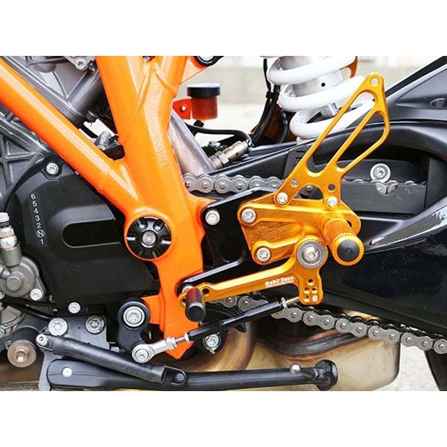 ベビーフェイス 1290SUPER DUKE R バックステップキット カラー ゴールド BABYFACE_2