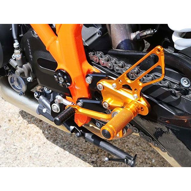 ベビーフェイス 1290SUPER DUKE R バックステップキット カラー ゴールド BABYFACE_3
