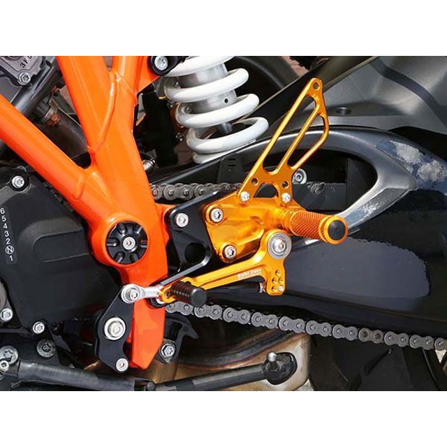 ベビーフェイス 1290SUPER DUKE R バックステップキット カラー ゴールド BABYFACE_4