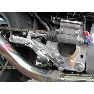 ベビーフェイス SPORTSTER バックステップキット 仕様 Type-1 スプロケットカバー付き カラー シルバー BABYFACE バイクの通販は