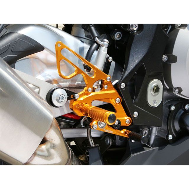ベビーフェイス S1000RR バックステップキット カラー ゴールド BABYFACE_1