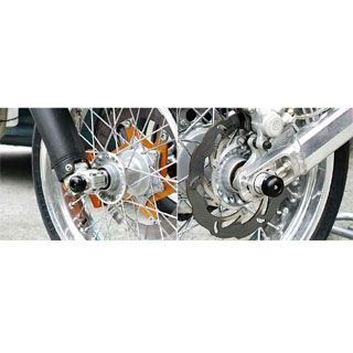 ベビーフェイス XB-R/S アクスルプロテクター フロント・リアセット カラー ブラック BABYFACE バイク