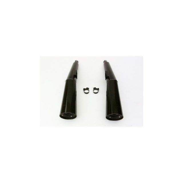 マービング VF 400 F デュアルマフラー Master ブラック - EU公道走行認可 for Honda VF 400 F Marving