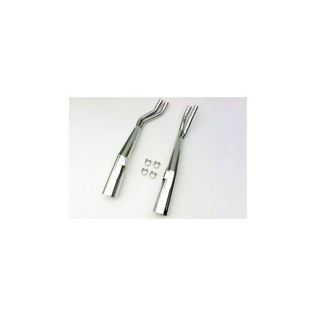 マービング CBX 400 F CBX 550 F デュアルマフラー Master クロム - EU