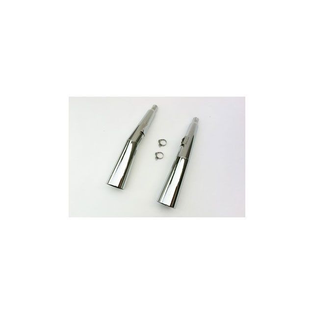 マービング VF 750 S デュアルマフラー Master クロム - EU公道走行認可 for Honda VF 750 S Marving
