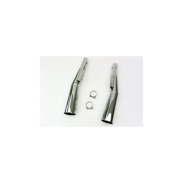 マービング Honda デュアルマフラー Master クロム - EU公道走行認可 for Honda Couple mufflers for H…
