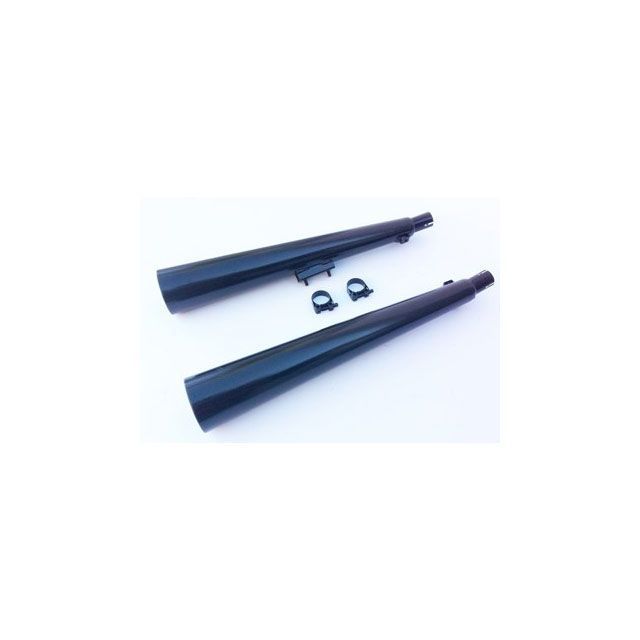 マービング GSX 400 F デュアルマフラー Marvi ブラック - EU公道走行認可 for Suzuki GSX 400 F Marvin…の通販は