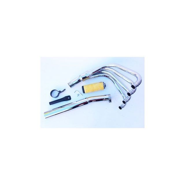 マービング GS 500 E フルシステム 4/1 レーシング クロム for Suzuki GS 500 E 82 Marving