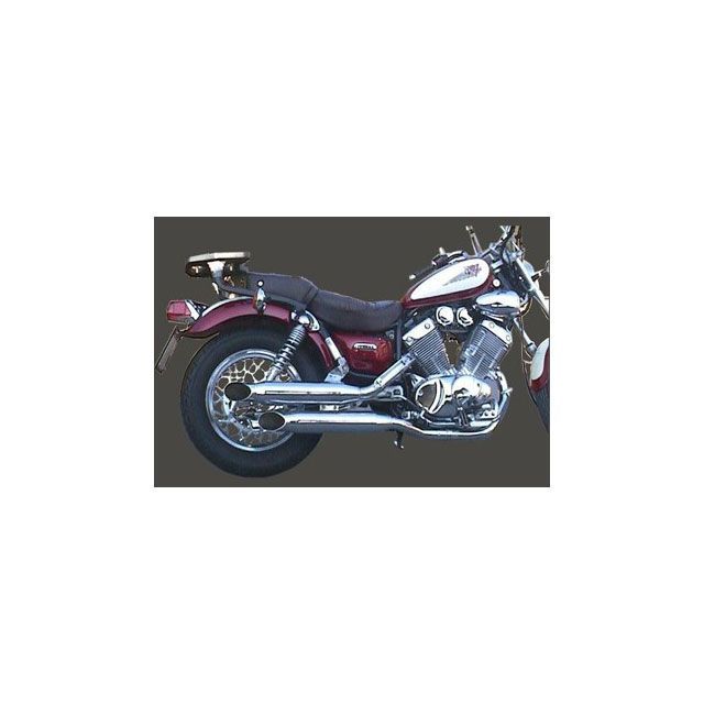 マービング XV 535 VIRAGO フルシステム Custom Silenced クロム for Yamaha XV 535 VIRAGO Ma…