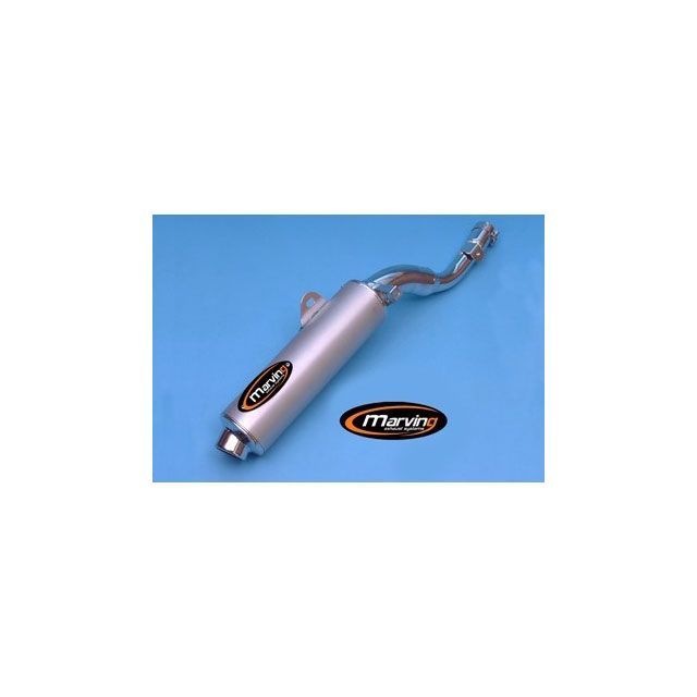 マービング XT 600/TENERE マフラー Amacal ＆Oslash； 100 クロム ＋ アルミニウム - EU公道走行認可 for Y…