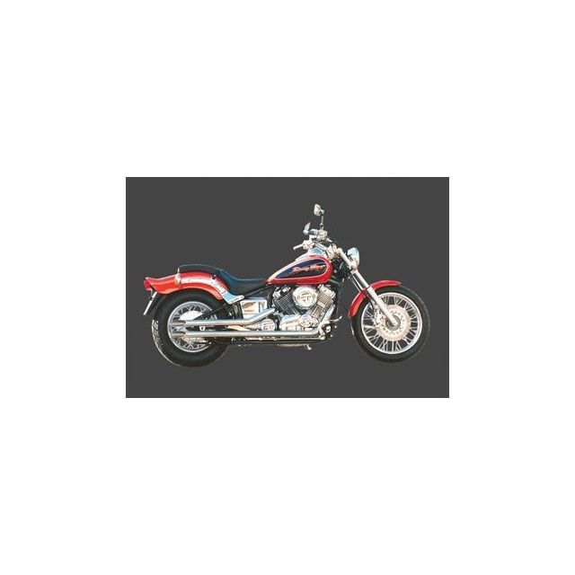 マービング XVS 650 DRAG STAR フルシステム Drag pipes low long ステンレススチール ＆Oslash； 50 f…