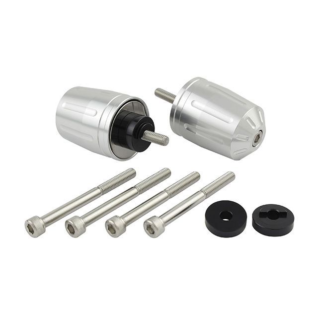 ポッシュフェイス ウルトラヘビーバーエンドタイプ2 HONDA/SUZUKIK車用 カラー シルバー POSH Faith バイクの通販は 7,181円