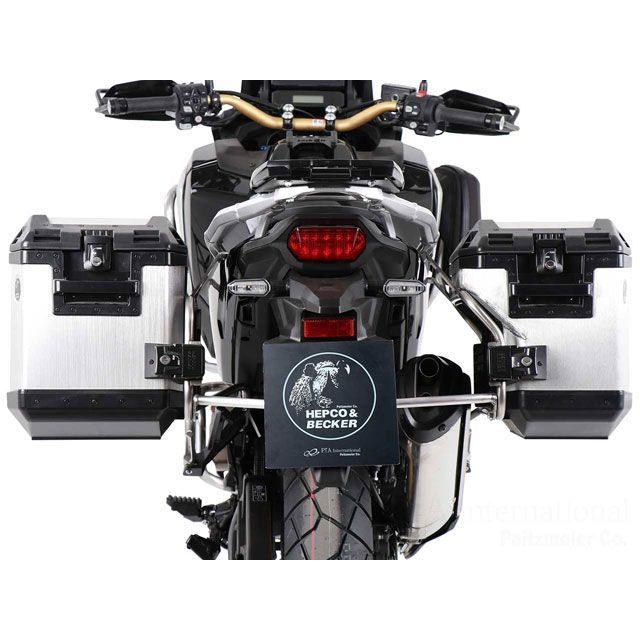 ヘプコ＆ベッカー CRF1100L AfricaTwin Adventure Sport サイドケースホルダー ＋ Xplorer（Cutout）セ…