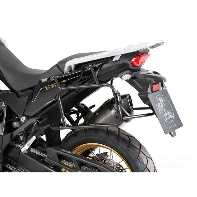 ヘプコ＆ベッカー CRF1100L AfricaTwin Adventure Sport サイドケースホルダー（ブラック） HEPCO＆BECKER