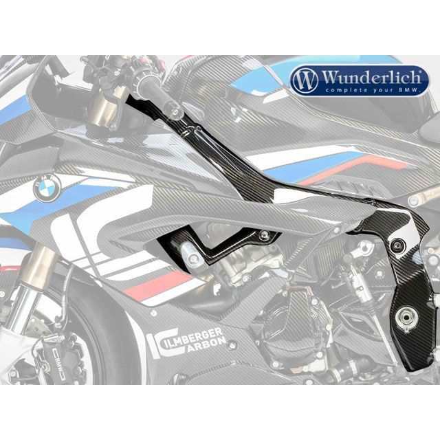 ワンダーリッヒ M1000RR S1000RR カーボンフレームカバー （for M frame） LH 「Large Version」 Wunde…