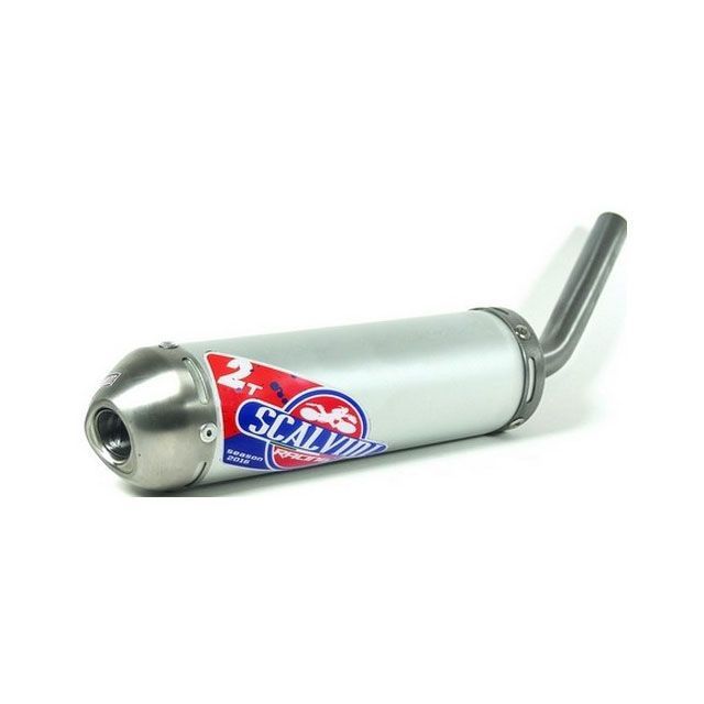スカルビーニ CR 125 スタンダード サイレンサー ツーストロークエンジン ラウンド アルミニウム 70mm 直径 INOXキャップ ｜ 002…の通販は