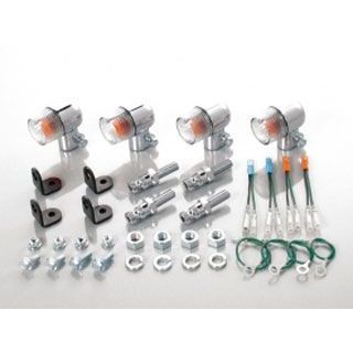 キタコ モンキー（FI車） ウインカーキット 丸・ミニ カラー ブラック/クリア KITACO バイクの通販は 8,097円