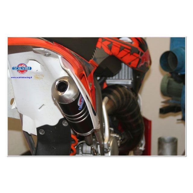 スカルビーニ SX 85-V17 ラウンド ブラックアノダイズド 直径 70mm サイレンサー INOXエンドキャップ ｜ 002.013113 S…_1