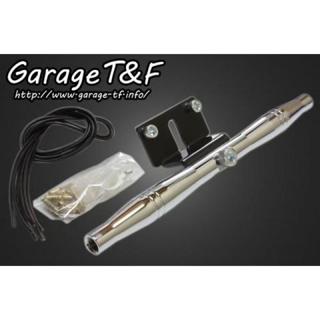 ガレージT&F ビラーゴ250 フロントマウントウィンカーステー 245mm カラー メッキ T&F バイクの通販は