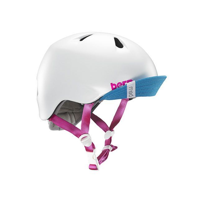 バーン（自転車） 自転車 幼児用ヘルメット bern（バーン） ［NINA］ ニーナ 幼稚園年少対象（Satin White） サイズ S/M be…