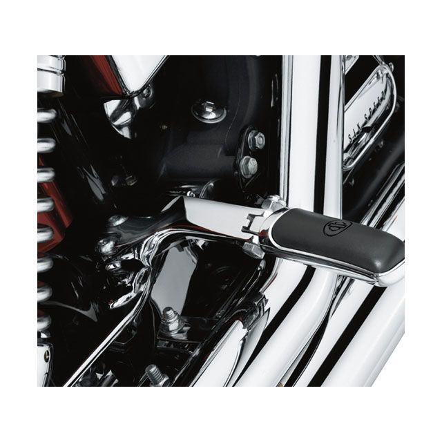 ハーレーダビッドソン Dyna Chrome Passenger Footpeg Support Kit