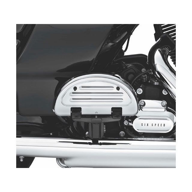 ハーレーダビッドソン Dyna Half-Moon Passenger Footboard Pans and Inserts HARLEY-DAVI…_1