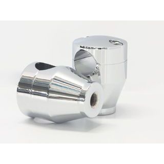 ガレージT&F XV250ビラーゴ ハンドルポスト2インチ カラー メッキ T&F