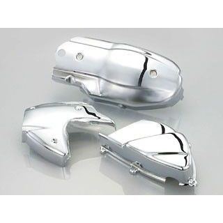 キタコ シグナスX（国内仕様） メッキクランクケースカバーセット KITACO