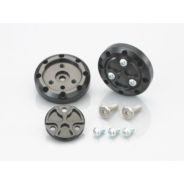 キタコ CYGNUS X/SR（FI） サイドマーカープレートセット カラー ブラック KITACO バイクの通販は 5,929円