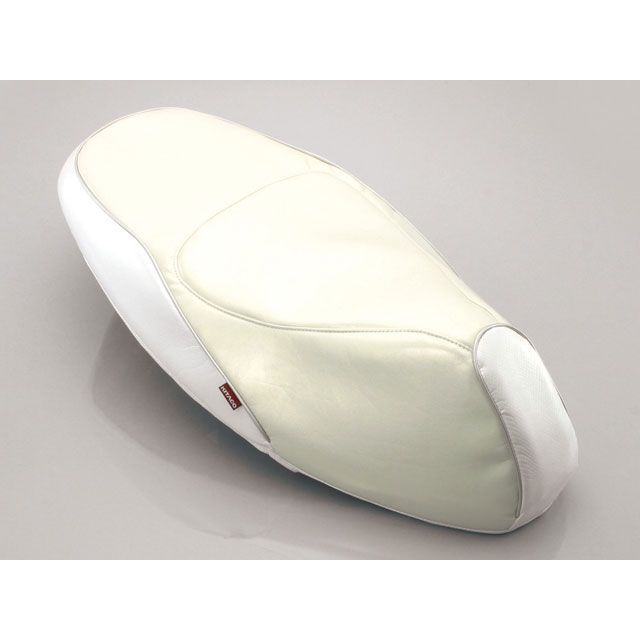 キタコ シグナスX（FI車） プリズムシートカバー カラー ホワイト/シルバーパイピング KITACO バイクの通販は