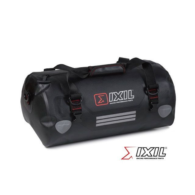イクシル 汎用 IXIL製 バイク用 防水 ツーリングバック シートバック 肩掛けバッグ 30L ブラック IXIL