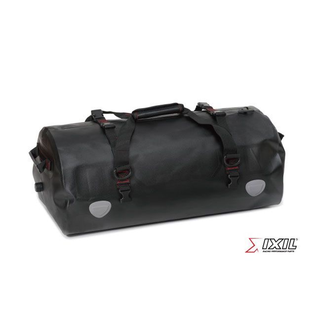 イクシル 汎用 IXIL製 バイク用 防水 ツーリングバック シートバック 肩掛けバッグ 大容量 50L ブラック IXIL_2