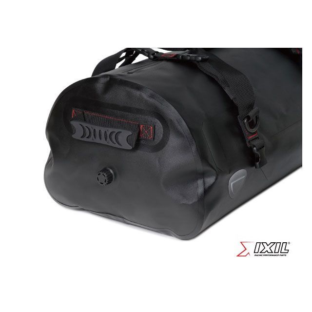イクシル 汎用 IXIL製 バイク用 防水 ツーリングバック シートバック 肩掛けバッグ 大容量 50L ブラック IXIL_5
