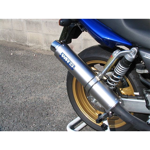 ダブルアールズ CB400SF H-VTEC/SB I/II/III JMCA リアエキゾースト 仕様 チタンサイレンサー WR’S