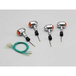 ハリケーン ミニブレットウインカーキット カラー オレンジレンズ HURRICANE バイクの通販は 8,200円