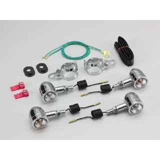 ーけーショップ ハリケーン VツインマグナS Vツインマグナ ミニブレットウインカー