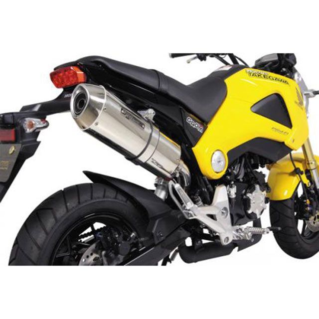 SP武川 GROM コーンオーバルマフラー（スリップオンタイプ）（政府認証